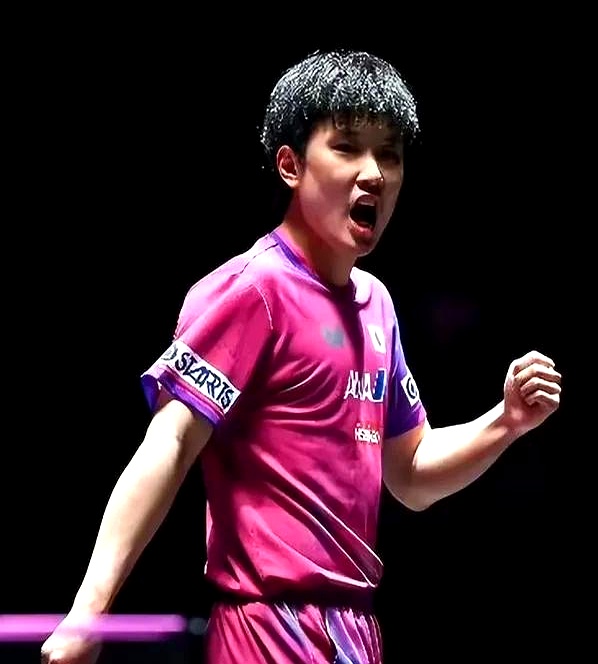 日本乒乓球队力克德国乒乓球队,张本智和高光表现 日本乒乓球队力克德国乒乓球队,张本智和高光表现