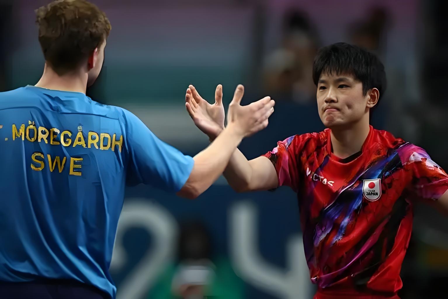 德国队力克波兰队，张本智和关键制胜